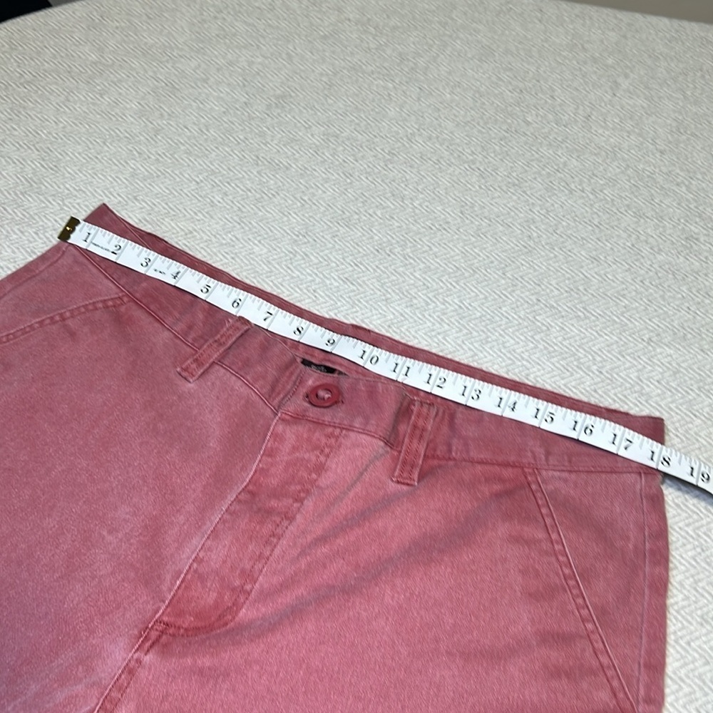 Brixton Choice Dusty Rose Flat Front Shorts. Size 36 - Picture 5 of 14